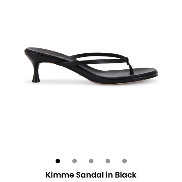 RAYE Black Strappy Sandal- never worn!! - Picture 1 of 5